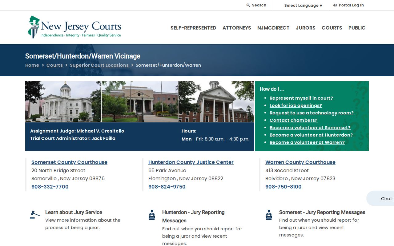 Warren County criminal court case courthouse information